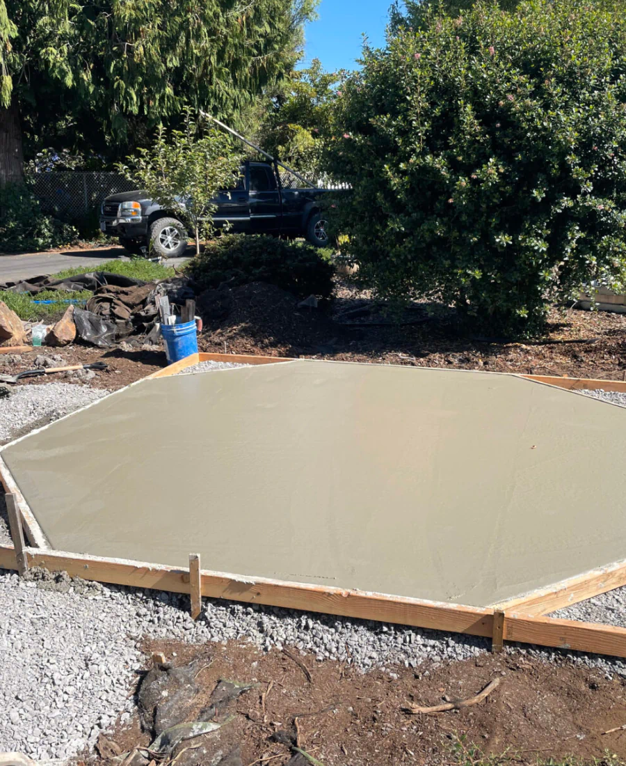 concrete installation brookings or
